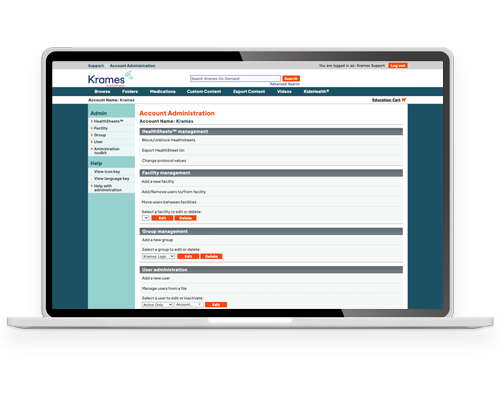 Efficient Health Literacy Krames On Demand WebMD Ignite