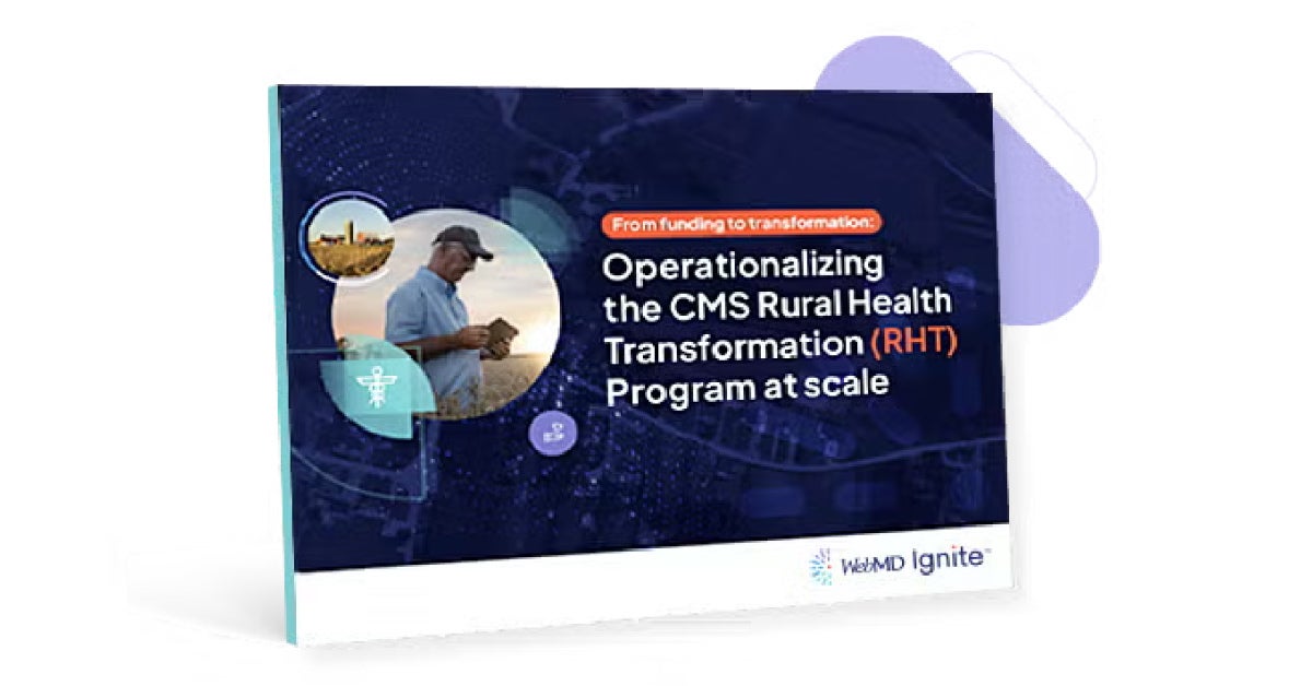 Operationalizing CMS Rural Health Transformation Program cover.