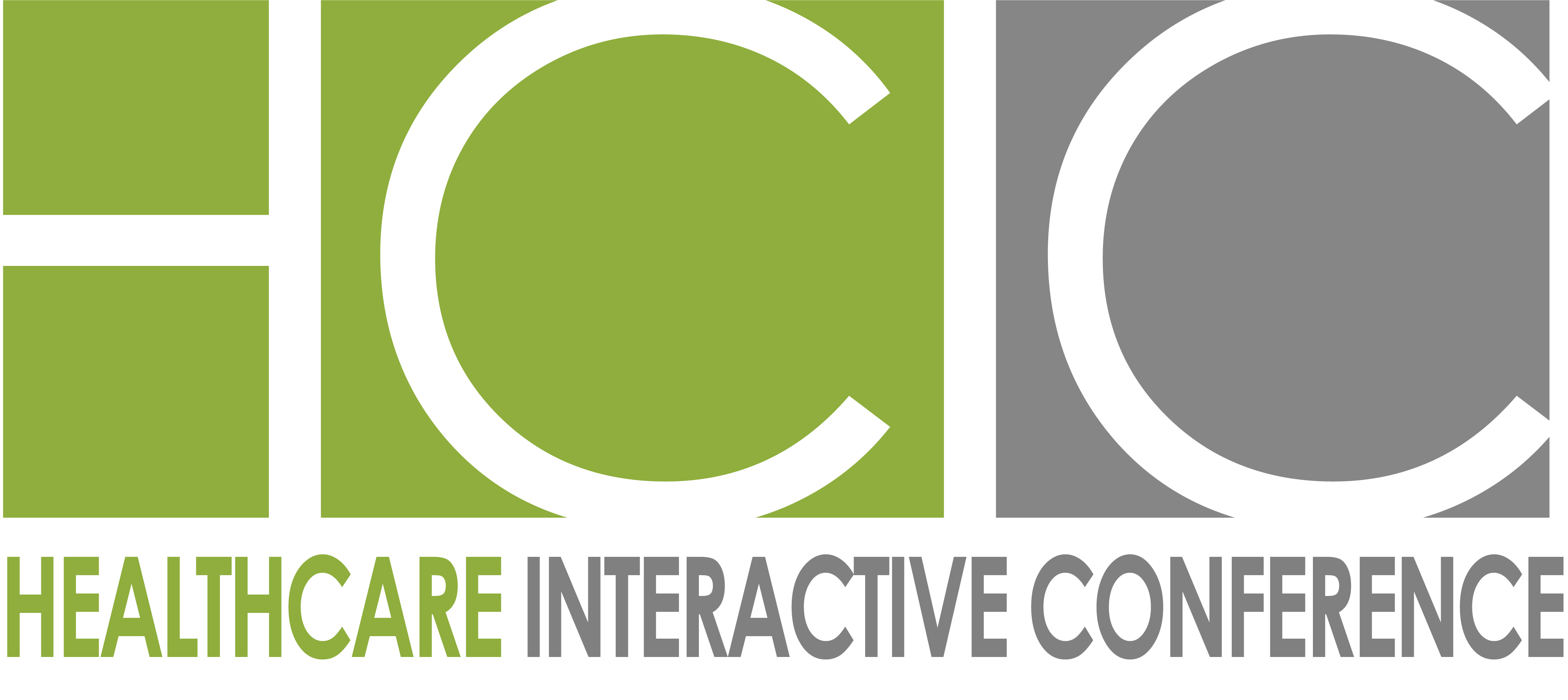 HCIC logo with green and gray letters.