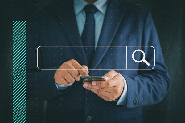 Search bar for the internet