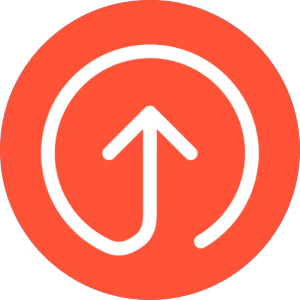orange arrow icon